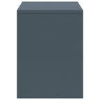 vidaXL Nachttische 2 Stk. Hellgrau 35x30x40 cm Kiefer Massivholz