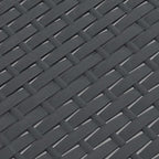 vidaXL Gartentisch Anthrazit 58x58x41 cm PP Rattan