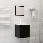 vidaXL Einbauwaschbecken mit Wasserhahn 42x39x18 cm Keramik Weiß