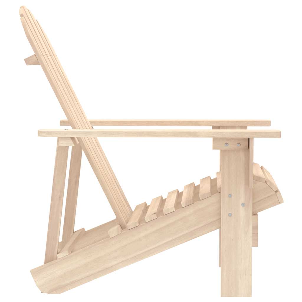 vidaXL Adirondack-Gartenstuhl Massivholz Tanne
