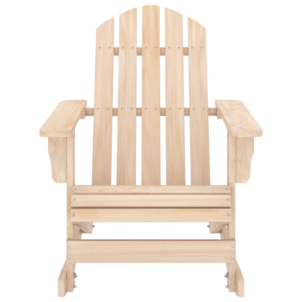 vidaXL Adirondack-Schaukelstuhl Massivholz Tanne