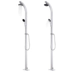 vidaXL Gartendusche 215 cm Aluminium