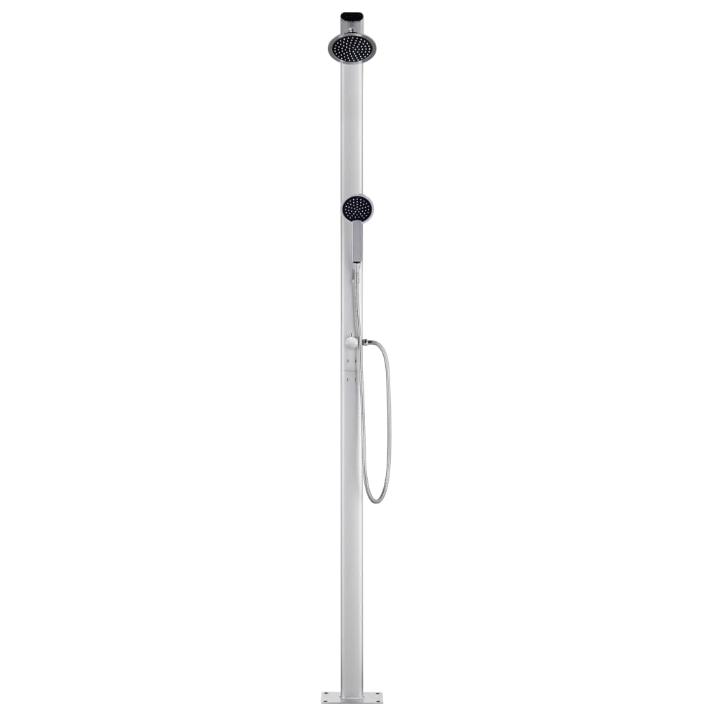 vidaXL Gartendusche 215 cm Aluminium