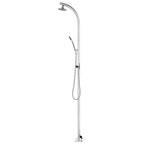 vidaXL Gartendusche 215 cm Aluminium