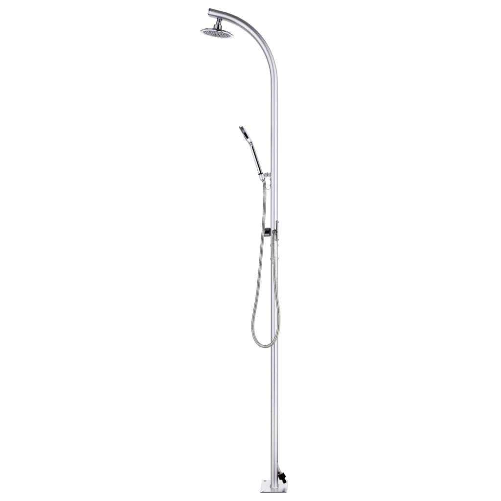 vidaXL Gartendusche 215 cm Aluminium