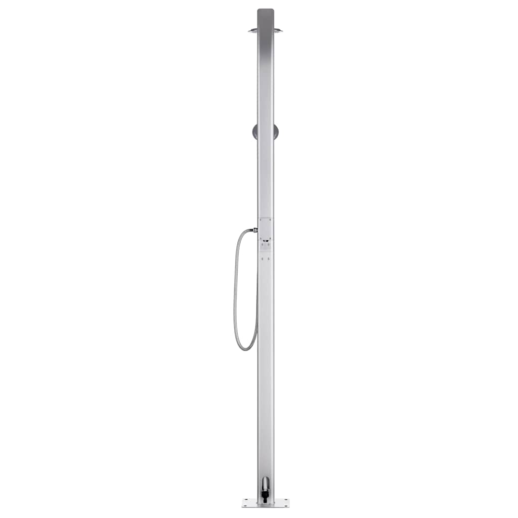 vidaXL Gartendusche 215 cm Aluminium