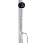 vidaXL Gartendusche 215 cm Aluminium
