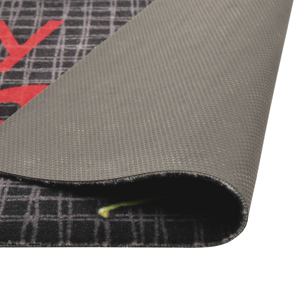 vidaXL Küchenteppich Waschbar Hot & Spicy 60x300 cm