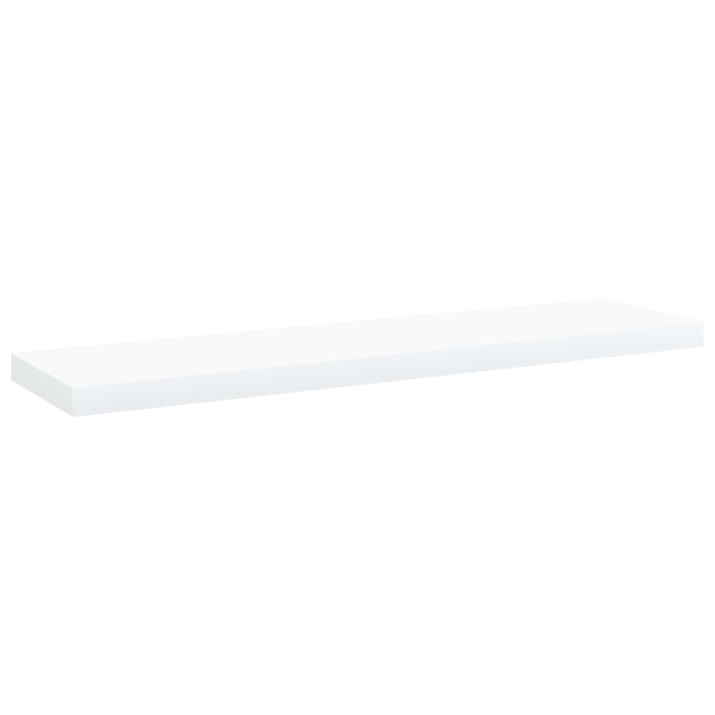 vidaXL Bücherregal-Bretter 4 Stk. Weiß 40x10x1,5 cm Holzwerkstoff