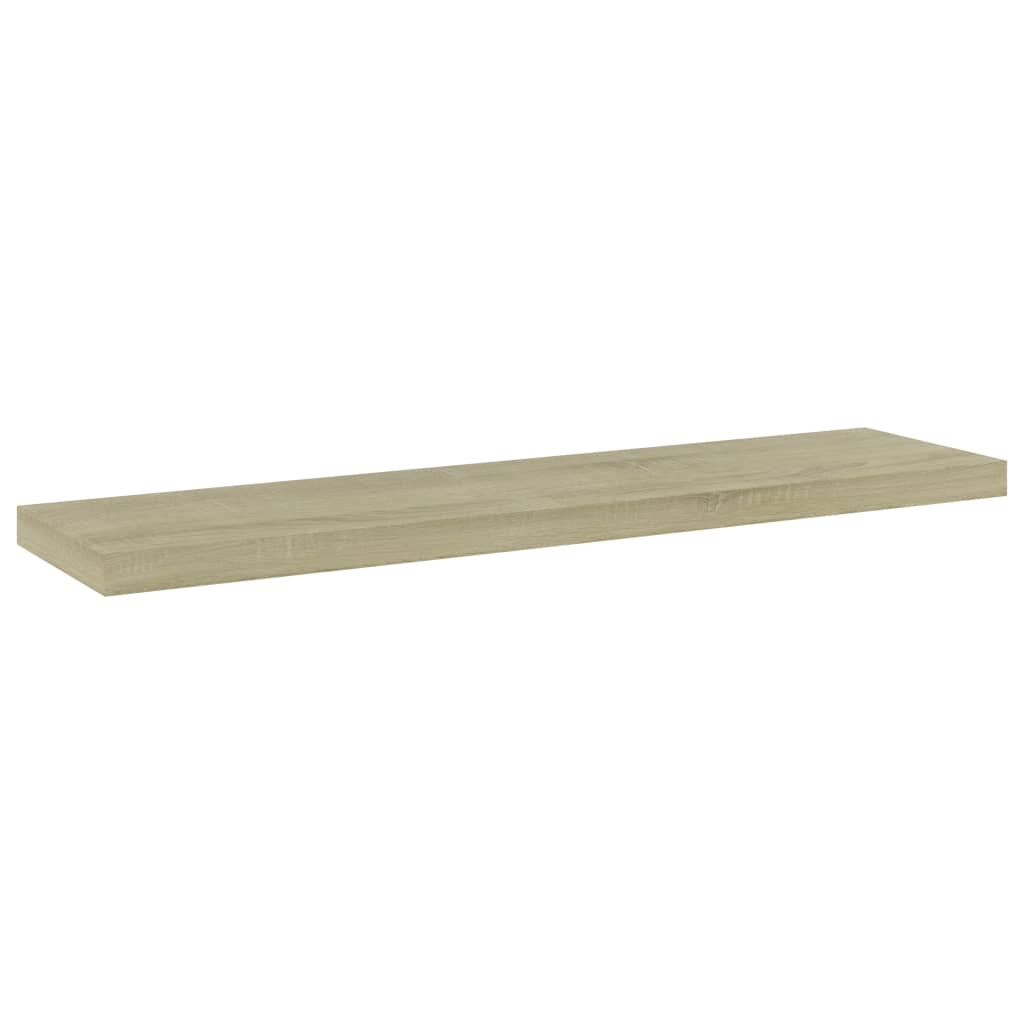 vidaXL Bücherregal-Bretter 4 Stk. Sonoma-Eiche 40x10x1,5 cm