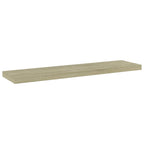 vidaXL Bücherregal-Bretter 4 Stk. Sonoma-Eiche 40x10x1,5 cm
