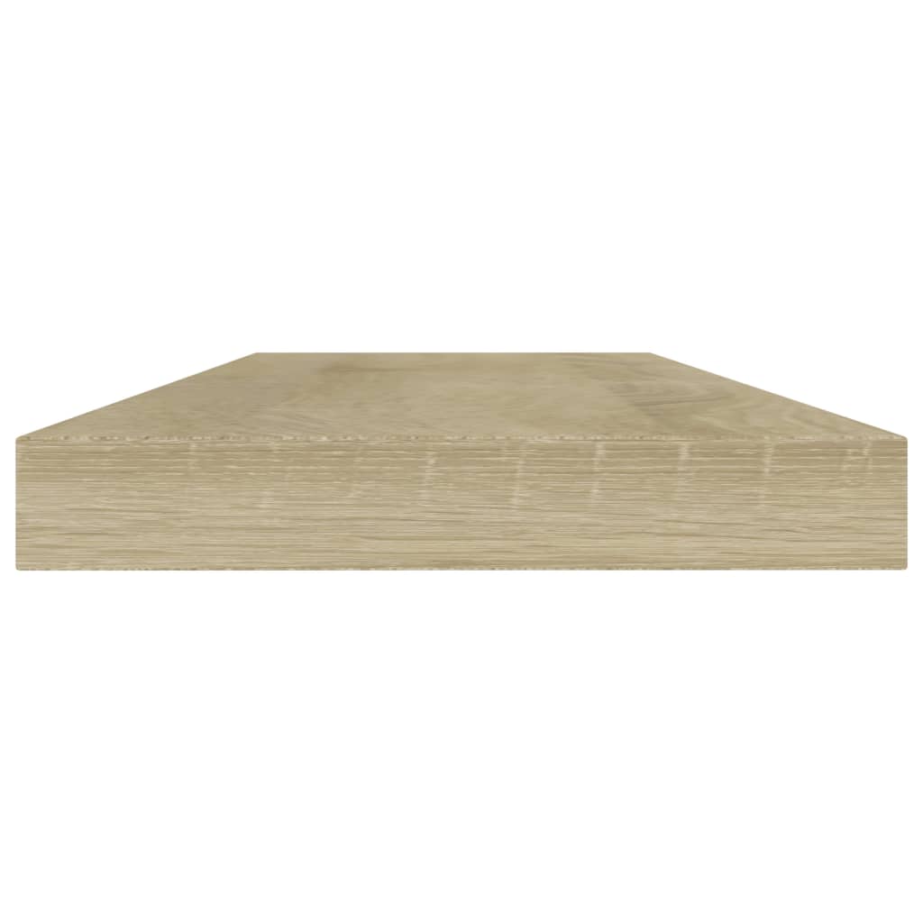 vidaXL Bücherregal-Bretter 4 Stk. Sonoma-Eiche 40x10x1,5 cm