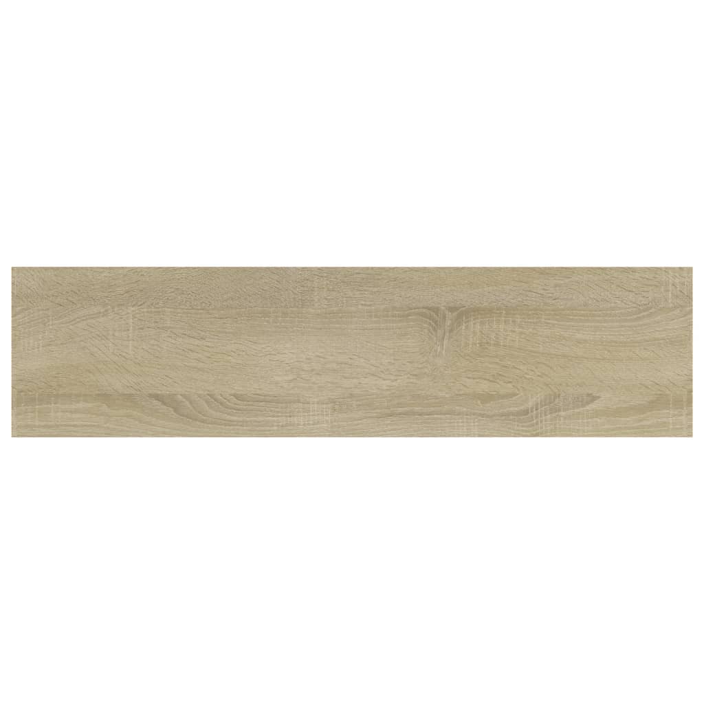 vidaXL Bücherregal-Bretter 4 Stk. Sonoma-Eiche 40x10x1,5 cm
