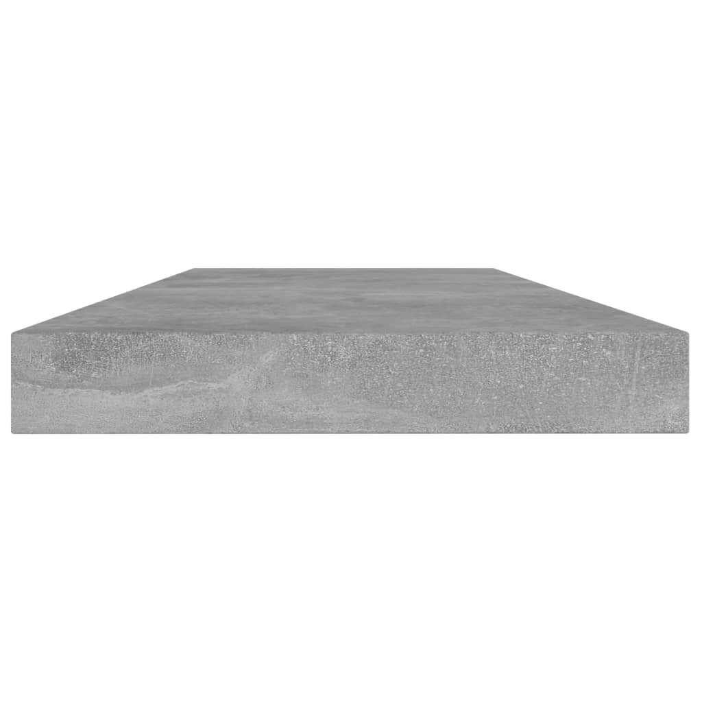 vidaXL Bücherregal-Bretter 8 Stk. Betongrau 40x10x1,5 cm Holzwerkstoff