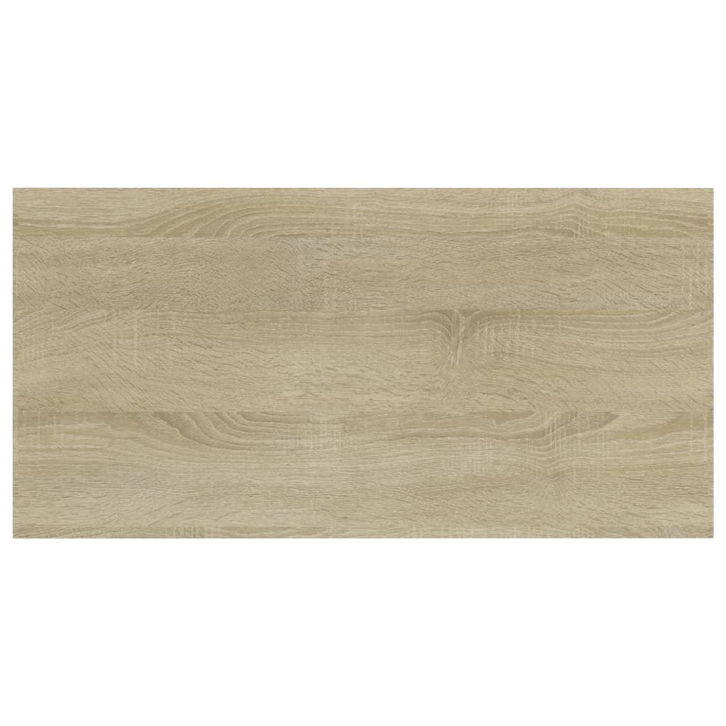 vidaXL Bücherregal-Bretter 8 Stk. Sonoma-Eiche 40x20x1,5 cm