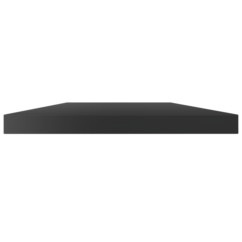 vidaXL Bücherregal-Bretter 8 Stk. Hochglanz-Schwarz 40x20x1,5 cm