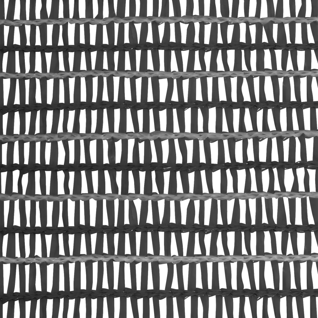 vidaXL Zaunblende Anthrazit 1,2x10 m HDPE 75 g/m²
