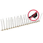 vidaXL 20-tlg. Vogelabwehr-Spikes-Set 10 m Kunststoff 4-reihig