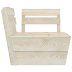 vidaXL 7-tlg. Garten-Paletten-Lounge-Set Imprägniertes Fichtenholz