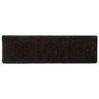 vidaXL Stufenmatten Selbstklebend 15 Stk. 65x21x4 cm Dunkelbraun Rechteckiger Rand