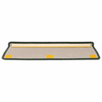 vidaXL Stufenmatten 15 Stk. 65x21x4 cm Dunkelgrün Rechteckiger Rand