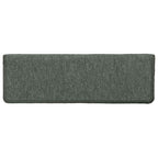 vidaXL Stufenmatten 15 Stk. 65x21x4 cm Dunkelgrün Rechteckiger Rand