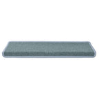vidaXL Stufenmatten 15 Stk. 65x21x4 cm Seeblau Rechteckiger Rand