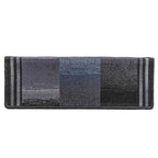 vidaXL Treppenmatten Selbstklebend 15 Stk. 65x21x4 cm Schwarz und Grau
