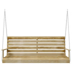 vidaXL Schaukelbank Imprägniertes Kiefernholz 155x65x60 cm