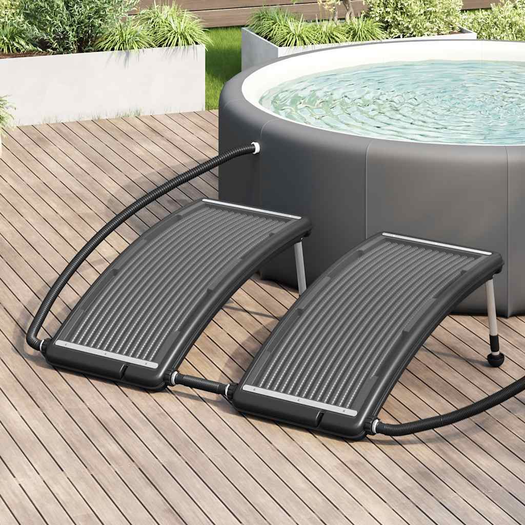 vidaXL Gebogene Solar-Heizpaneele für Pool 2 Stk.