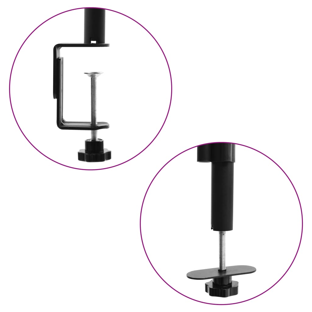 vidaXL Tischhalterung für 3 Monitore 13"-23"