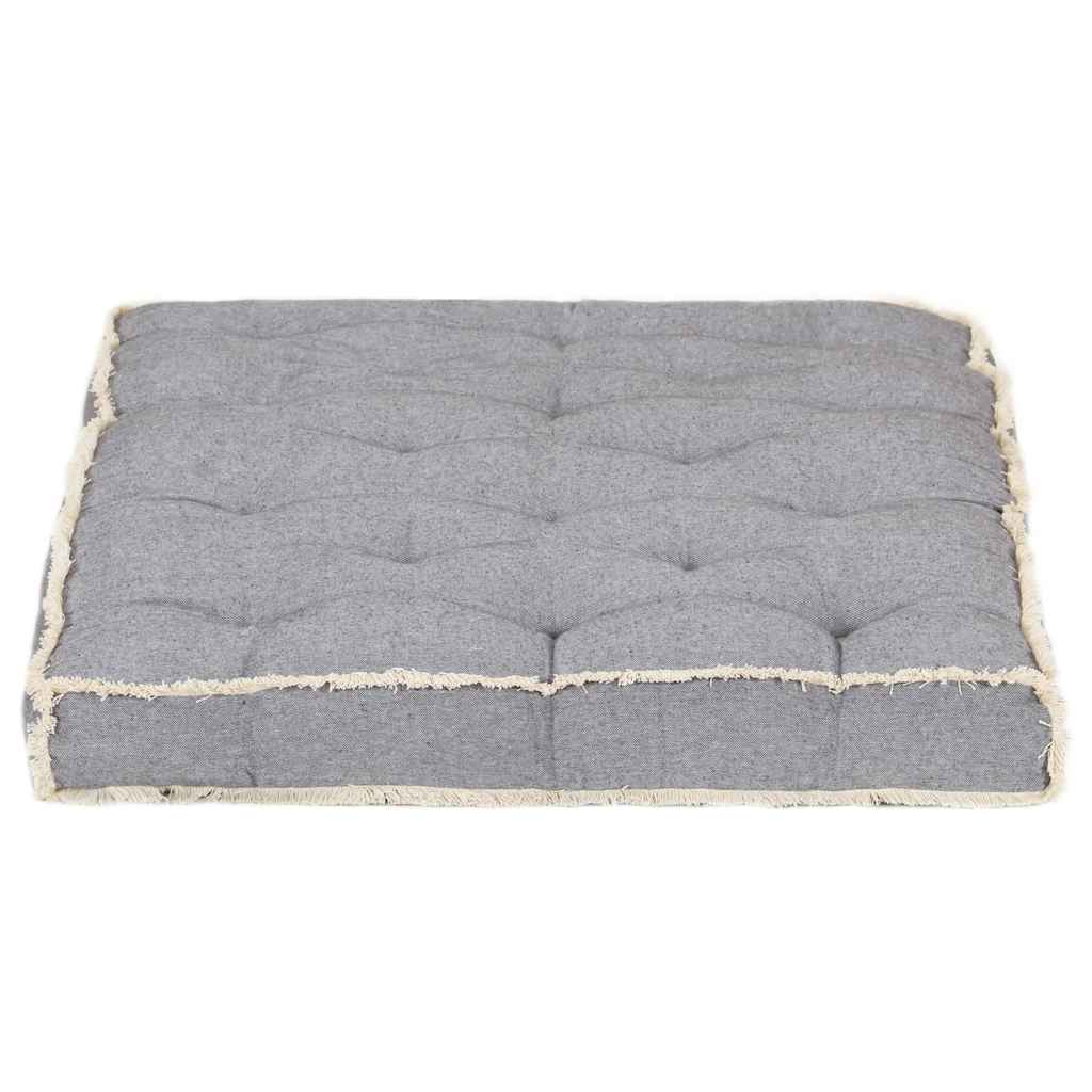 vidaXL Palettensofa-Kissen Anthrazit 120x80x10 cm