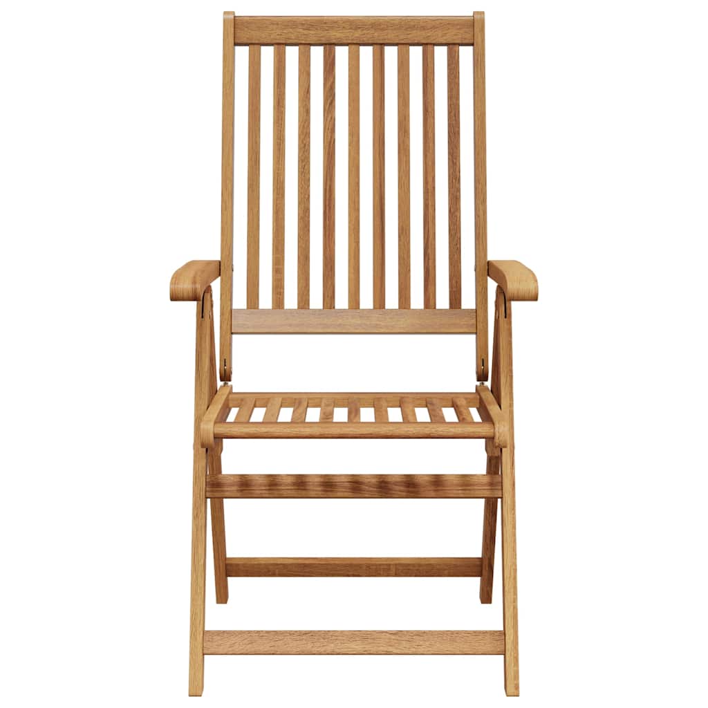 vidaXL Klappbare Gartenstühle 6 Stk. Massivholz Akazie