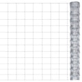 vidaXL Gartenzaun Verzinkter Stahl 50x1,5 m Silbern