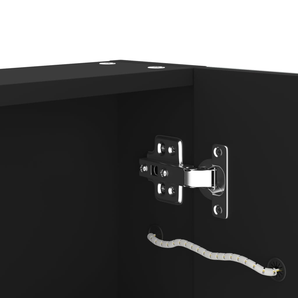 vidaXL LED-Spiegelschrank fürs Bad 62x14x60 cm