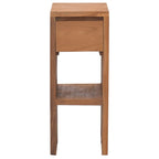 vidaXL Nachttisch 20x35x50 cm Teak Massivholz