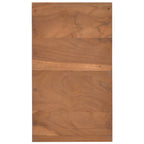vidaXL Nachttisch 20x35x50 cm Teak Massivholz