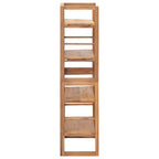 vidaXL Regal 60x30x120 cm Teak Massivholz