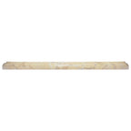 vidaXL Tischplatte Creme Ø40x2,5 cm Marmor