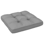 vidaXL 6-tlg. Paletten-Lounge-Set Grau Imprägniertes Kiefernholz