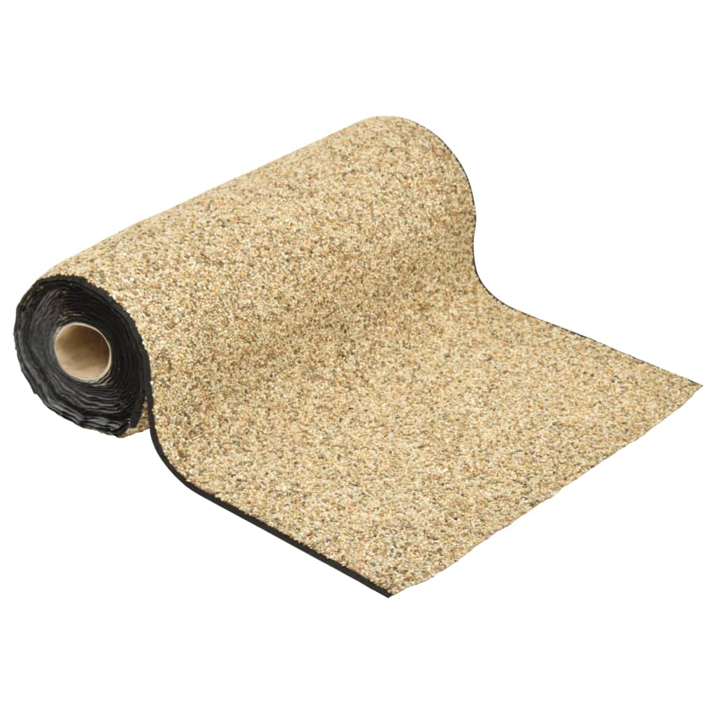 vidaXL Steinfolie Natur-Sand 150x40 cm