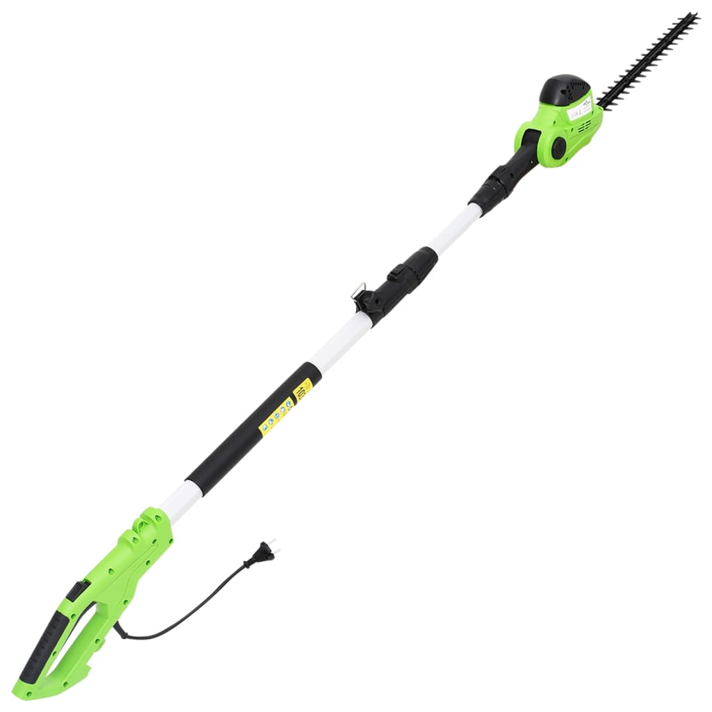 vidaXL Elektrische Teleskopstangen-Heckenschere 41 cm 550 W