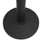 vidaXL Personenleitsysteme 4 Stk. Eisen Schwarz
