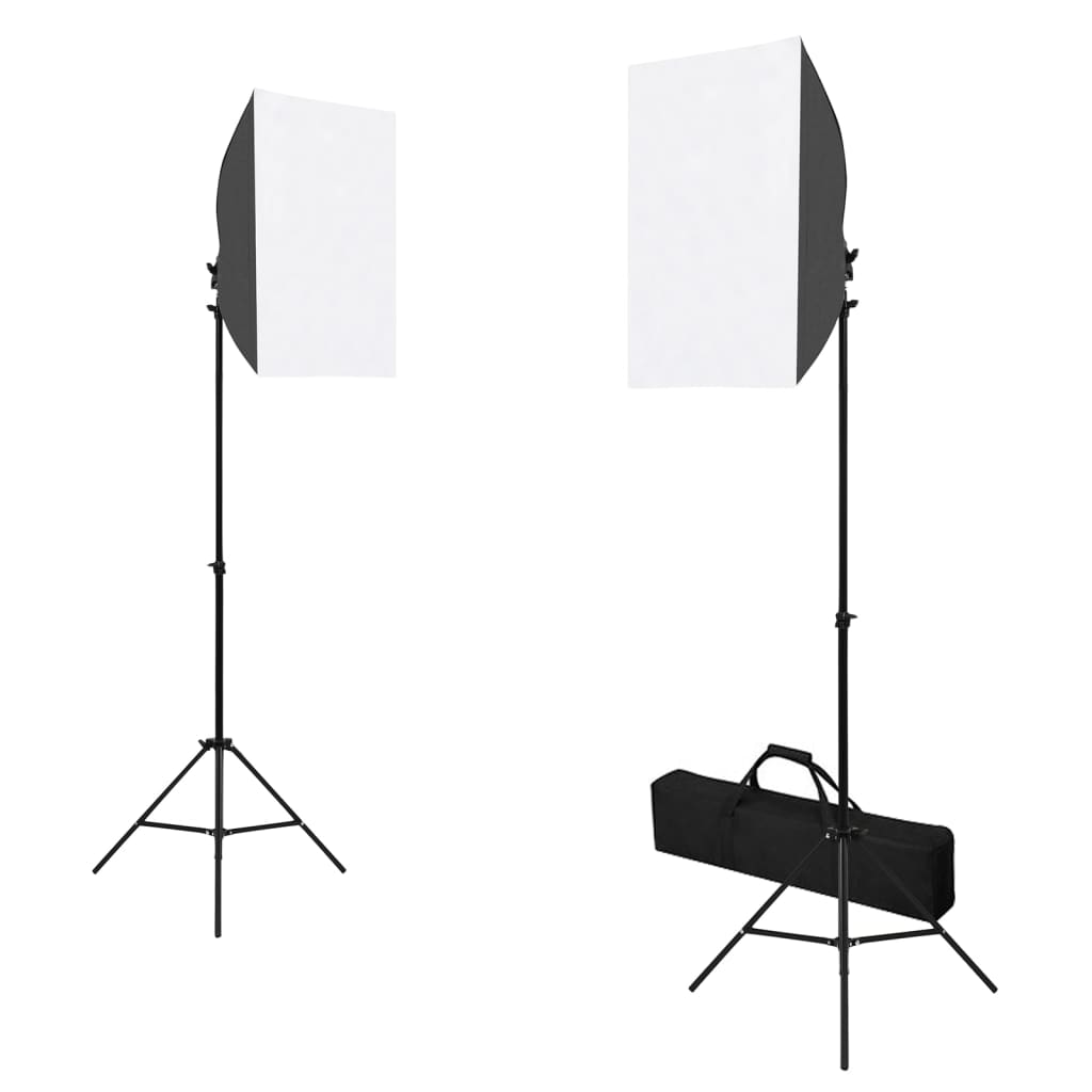 vidaXL Fotostudio-Set mit Softboxen und Reflektor