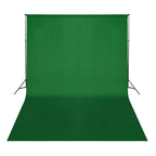 vidaXL Fotostudio-Set mit Lampen, Schirmen, Hintergrund & Reflektor