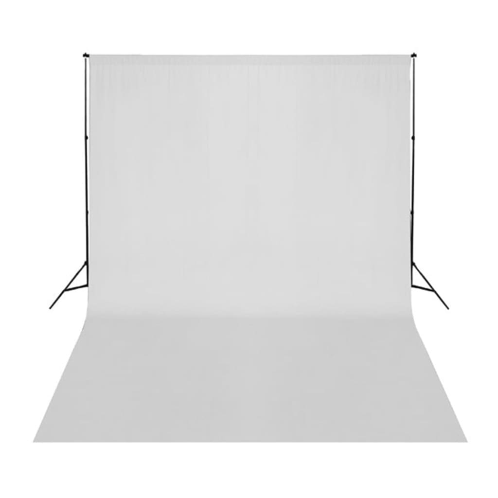 vidaXL Fotostudio-Set mit Leuchten, Hintergrund und Reflektor