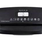 vidaXL Aktenvernichter 6 Blatt Streifenschnitt Schwarz