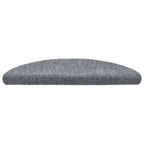 vidaXL Selbstklebende Treppenmatten 10 Stk. Hellgrau 56x17x3 cm