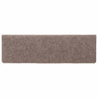 vidaXL Stufenmatten Selbstklebend 5 Stk. 65x21x4 cm Hellbraun Rechteckiger Rand