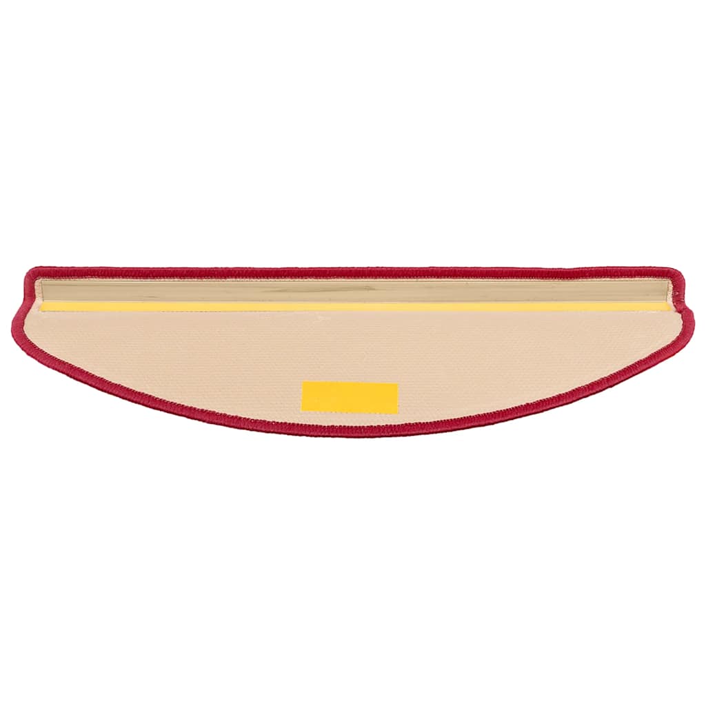 vidaXL Stufenmatten Selbstklebend 5 Stk. 65x21x4 cm Rot